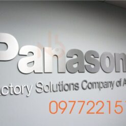 Bảng Hiệu Quầy Lễ Tân Inox Tại TPHCM