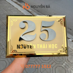 Bảng biển số nhà
