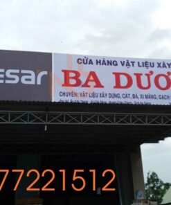 Làm Bảng Hiệu Quảng Cáo Decal Vật Liệu Xây Dựng TPHCM