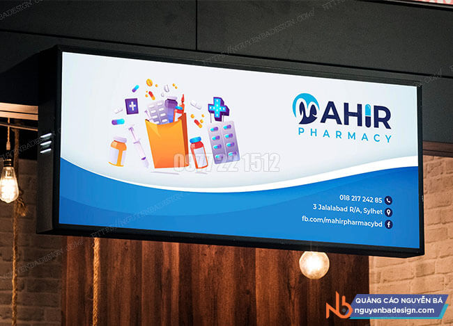 Hộp đèn nhà thuốc tây