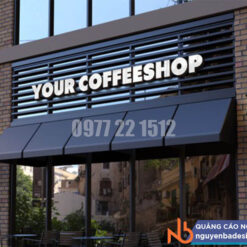 Thiết kế bảng hiệu cafe uy tín tại TPHCM cùng Nguyễn Bá Design.