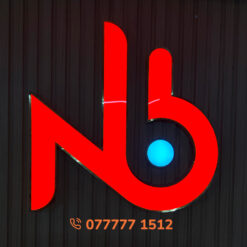 Logo inox sáng đèn