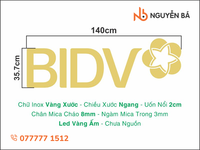 market yêu cầu gia công chú thích đầy đủ